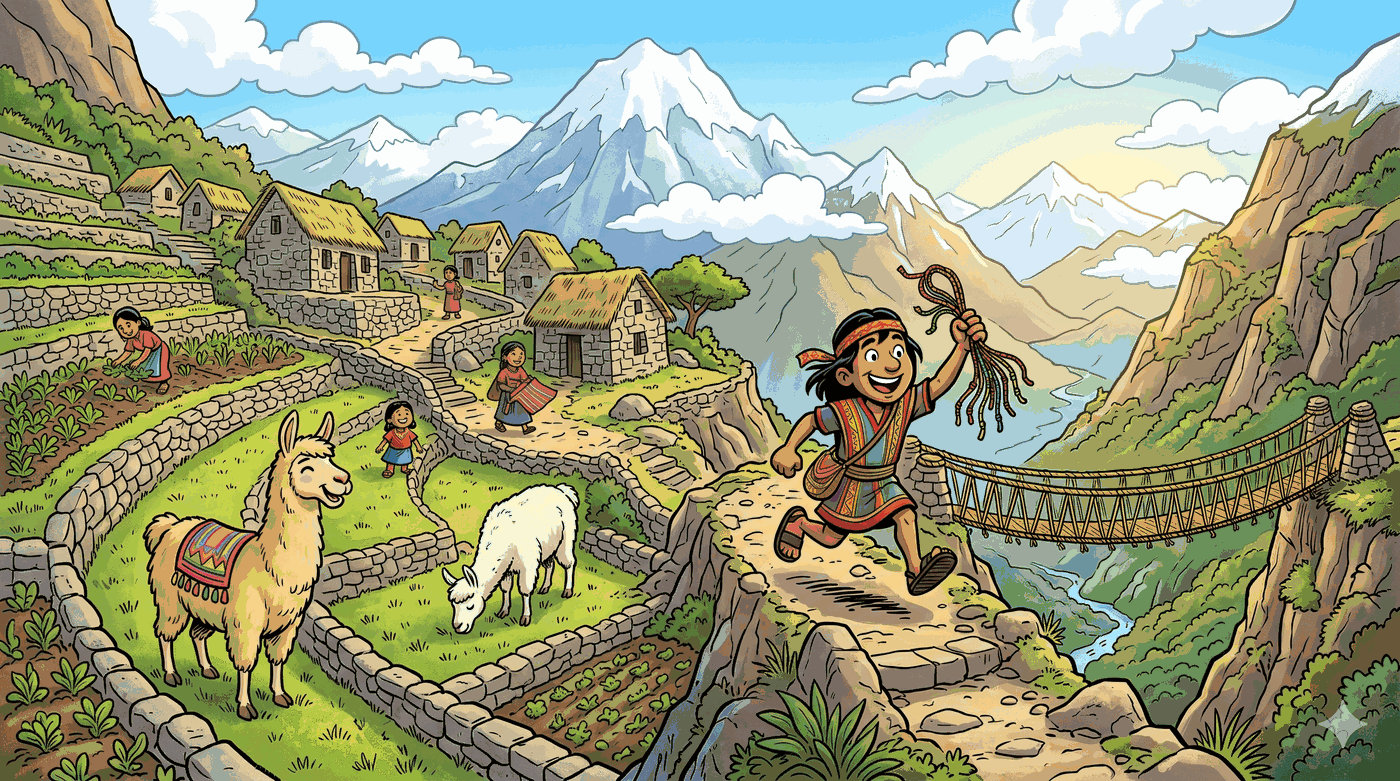 Portada de la unidad 8: Los Incas